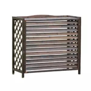 원목 우드 에어컨 가림막 보호 타입 나무 커버 덮개 카바