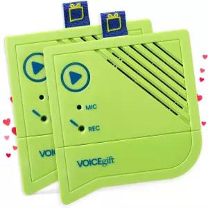 Voicegift Voice-Over 사진 프레임용 미니 음성 녹음기 재생 오디오가 포함된 및 디지털 - 맞춤형 사운드