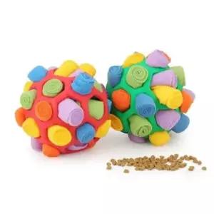 [반려] 펠트 레드 스낵 강아지 노즈워크 볼