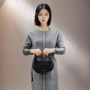 세인트스코트 라운디 스몰 호보백 NBK8167 블랙