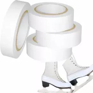 asdmm 피겨 스케이트 테이프 - 보호 시트 스하키용 강력 접착 커버 롤 4개