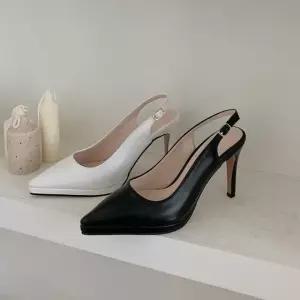 직장인 여자 구두 가보시 슬링백 하이힐 rqs8+5wke