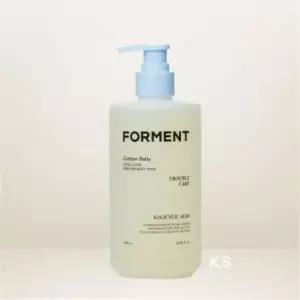 포맨트 아크네 퍼퓸샤워 코튼베이비 500ml