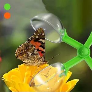 파충류 사육 용품 곤충 채집 가위 집게 투명 벌레 포획기 자연 관찰 도구