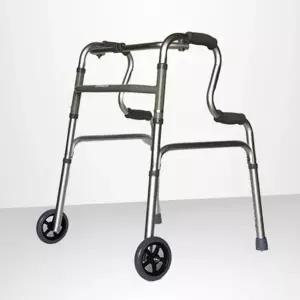 성인 보행기 실버케어 의료용 바퀴형 어르신 보행기 재활 접이식 외출용 기구