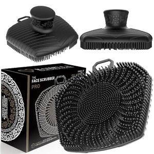 [미국배송] 램풀라 페이스 스크러버 모공 브러시 | 림프 배액 브러시 실리콘 페이셜 클렌징 마사지용 민감성을 위한 블랙헤드 제거 마사지