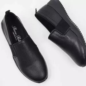 블랙 밴딩슬립온 엄마 할머니 효도화 근무화 컴포트화 roB4+8EyY