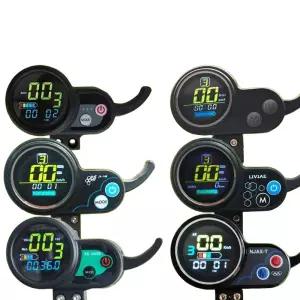 전동킥보드 디스플레이 계기판 컨트롤러 스로틀 부품 스위치