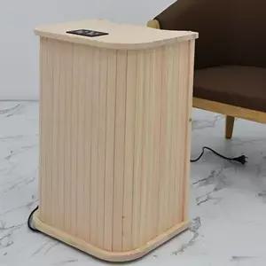 편백 족욕기 가정용 원적외선 나무 건식 족욕기 온열 건강 발찜질 나무발 찜질기 온열기