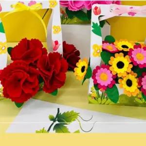 만들기 키트 선물 가정의달 꽃 부모님 DIY 플라워 꽃바구니 카네이션 어버이날 초등 박스 감사 스승의날