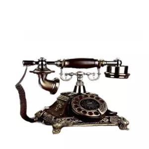 엔틱전화기 카페 복고풍 앤틱 장식품 촬영 전화기 선물 인테리어 다이얼 유럽 모형 옛날