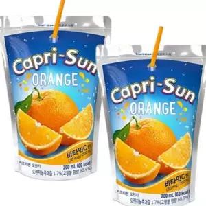 파우치 과일 주스 어린이 혼합 과채 과즙 200ml 20개 비타민 가정용 20