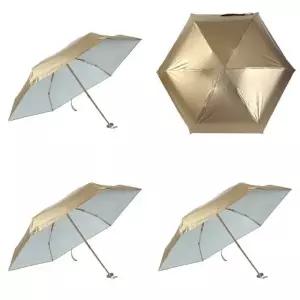 ( )UV차단 미니 양산겸 우산 골드 화이트 자외선차단우산 여름양산