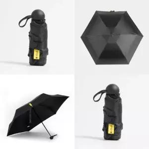 ( )UV차단 5단 양산겸 우산 블랙 나들이 여름