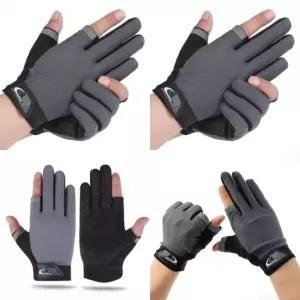 ( )메쉬 남성 2컷 장갑 그레이 배드민턴장갑 여름용등산장갑 등산장갑