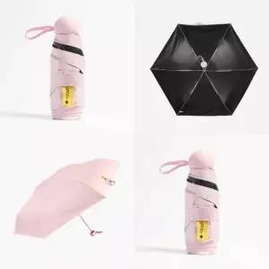 ( )UV차단 5단 양산겸 우산 핑크 여름 미니양우산