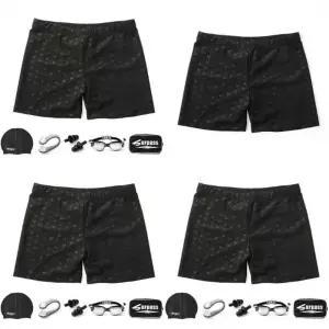 ( )남성 실내 수영복 6종세트 S 파우치포함 초보자용