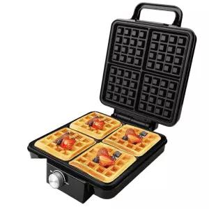 와플 제조기 4구 붕어빵 제조 크로플 겸용 와플팬 아침