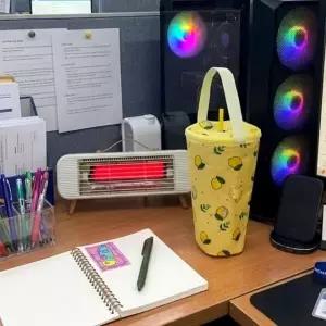 ( )테이크아웃 커피 텀블러 보냉백 레몬