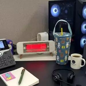 ( )테이크아웃 커피 텀블러 보냉백 토끼