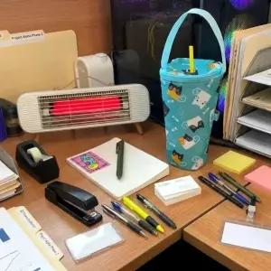 ( )테이크아웃 커피 텀블러 보냉백 고양이