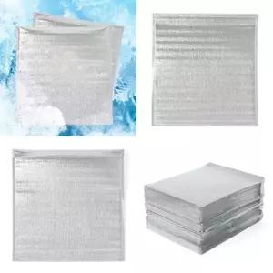 ( )접착식 은박 보냉봉투 50p세트 45x45cm 은박보냉백 보냉팩 피크닉보냉백