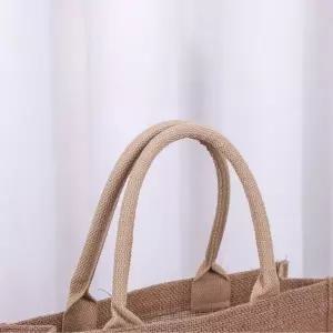 쇼핑백 토트백 백 선물 캐쥬얼 가방 장바구니 에코 데일리 리넨 삼베 시장 여행 여행용가방 린넨