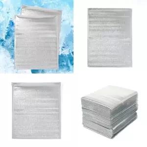 ( )접착식 은박 보냉봉투 50p세트 30x40cm 보냉팩 일회용보냉백 은박보냉백