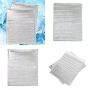 ( )접착식 은박 보냉봉투 50p세트 40x50cm 피크닉보냉백 보냉팩 은박보냉백