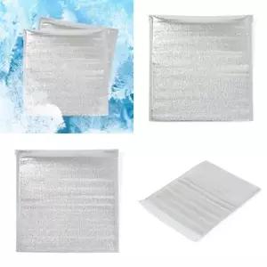 ( )접착식 은박 보냉봉투 50p세트 35x35cm 피크닉보냉백 일회용보냉백 보냉팩