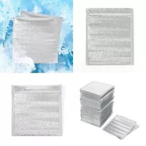 ( )접착식 은박 보냉봉투 50p세트 30x30cm 캠핑보냉백 피크닉보냉백 은박보냉백