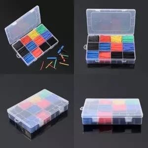 ( )전선보호 열수축 튜브 750p세트 배선정리 전선수축튜브