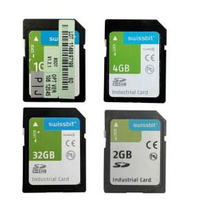 호환 SWISSBIT Beijiale SD 카드 1G 2G 4G 8G 32GB 산업용 넓은 온도 저장 카드 CNC 장비에