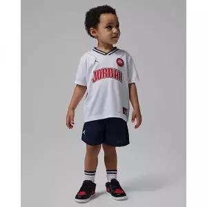 [나이키]조던 베이비 스포츠 저지 앤 메쉬 쇼츠 세트 - 미드나이트 네이비화이트 IU5281-410 415996