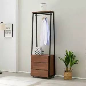 착불 네오 LPM 600 3단 서랍 이동식행거