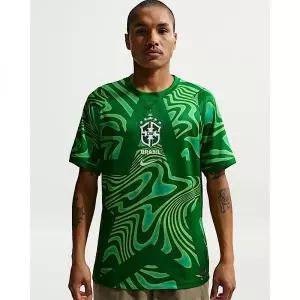 [나이키]브라질 2026 스타디움 골키퍼 남성 드라이 핏 축구 반팔 저지 - 파인 그린화이트 IB5267-302 416