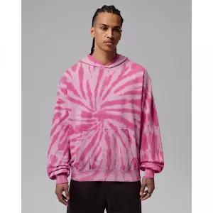 [나이키]조던 브루클린 플리스 남성 타이다이 풀오버 페스티벌 후디 - 아이스트 카민핑크시클페일 아이보