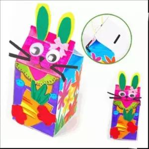 [문구/오피스] 우유팩토끼저금통만들기 5매