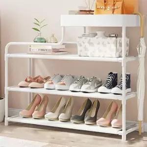 조립식 신발 수납장 4단 운동화정리 슬리퍼거치 신발장정리 실내화거치 현관신발정리대 신발장정리대 좁은
