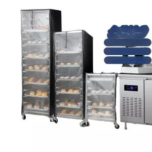 베이커리 랙 커버 제빵 주방 트레이 거치대 덮개 먼지 빵 케이크 반납대 방수 식기 오븐