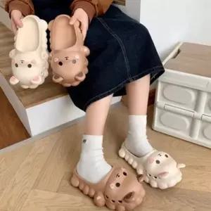 실내 오피스 쿠션 슬리퍼 사무실슬리퍼 캐릭터실내화 기숙사실내화 오피스실내화 층간소음슬리퍼 실내슬리