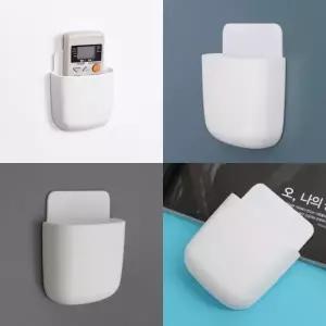 ( )부착식 멀티수납 리모컨 거치대 화이트 리모컨보관 리모컨정리대