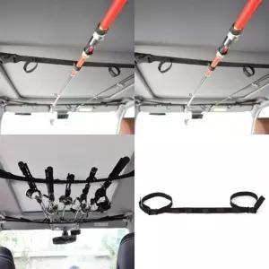 ( )1p 낚시 차량용 로드 거치대 낚시대거치대 천장 받침대