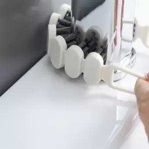 ( )미니 유연 틈새 브러쉬 욕실 세면대 청소솔 청소용품