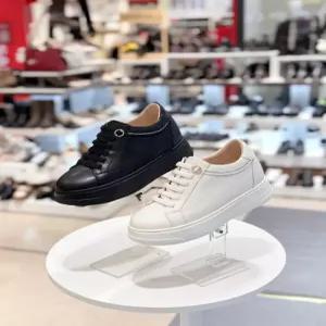 [탠디]여성 경량 큐빅 밴드끈7cm키높이스니커즈X24P217N EPT