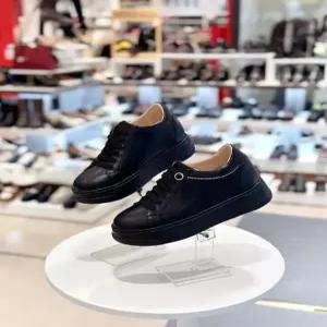 [탠디]여성 경량 큐빅 밴드끈7cm키높이스니커즈X24P217B EPT