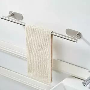 ( )스테인리스 욕실 수건걸이 무타공 접착식 타월걸이 50cm 거치대