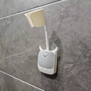 ( )드라이기 샤워기 거치대 무타공 접착식 욕실 홀더 헤어도구 케이블 정리 걸이