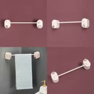 ( )코너 벽면 접착식 수건걸이 30cm 아이보리 화장실수건걸이 욕실타올걸이 타월걸이