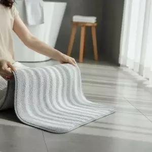 도톰한 메모리폼 욕실 발매트 현관 매트 60x40 거실 주방 러그 카펫